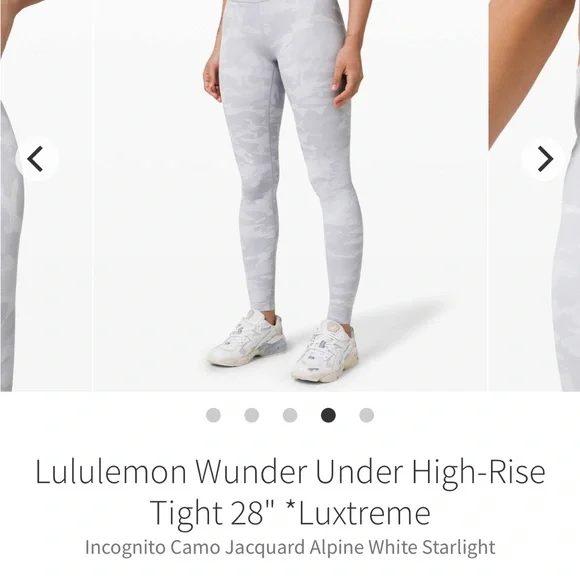 Lululemon Wunder Under High Rise Tight 28” - Picture 7 of 8